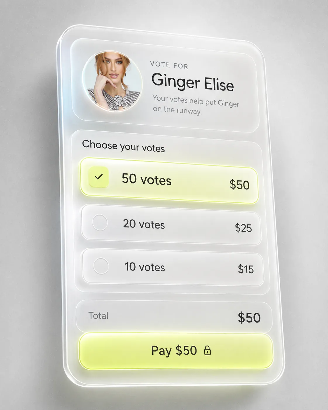 Fans engage and vote